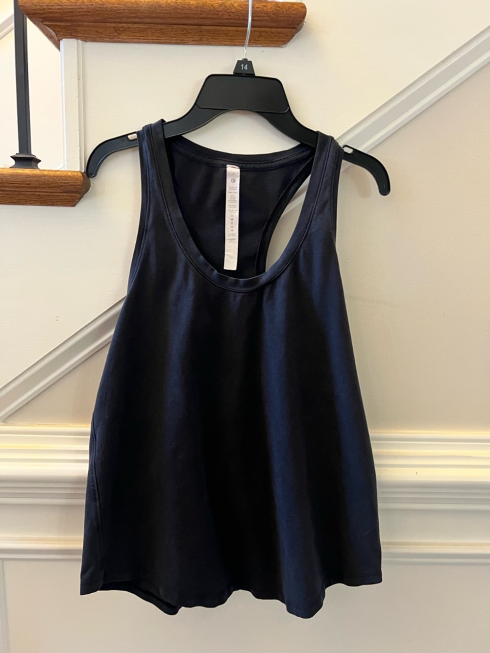 LuLuLemon Black Racerback Tank Top